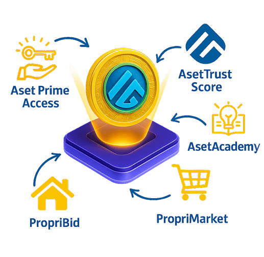 AsetQu Platform Ecosystem
